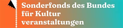 Logo Sonderfonds des Bundes für Kulturveranstaltungen