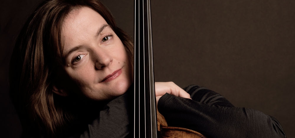 Portrait Tanja Tetzlaff mit Cello